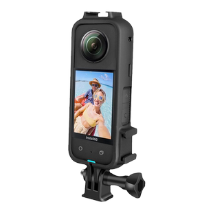 适合影石Insta360x3兔笼防摔壳保护边框insta360X3散热壳影石X3兔笼保护套骑行固定支架360X3保护套配件