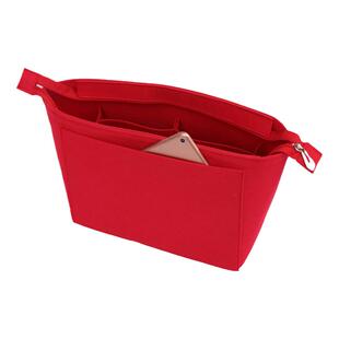 适用KANGOL袋鼠斜跨托特饺子包内胆收纳整理内胆包撑包中包收纳袋