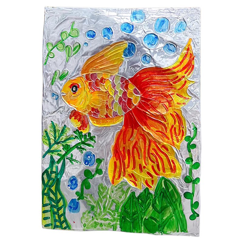 70微米加厚款A4美术绘画锡纸手工浮雕画画艺术DIY材料铝箔纸