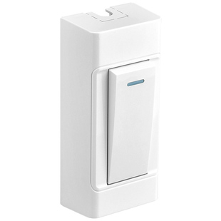 明装门铃开关老式回位回弹开关220v自动复位按钮开关面板门铃按键