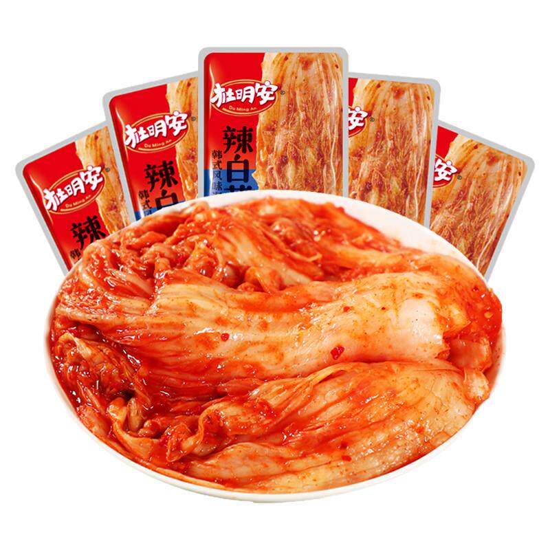 辣白菜小包装下饭菜开胃即食泡菜酱腌菜开味咸菜拌饭零食小吃素菜