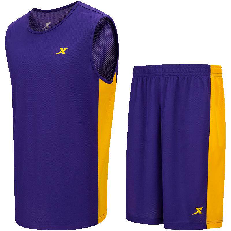 特步篮球服套装男2021夏季运动