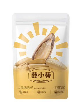 薛记炒货 薛小葵大多味瓜子500g/袋追剧办公室休闲袋装炒货