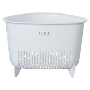 日本进口水槽垃圾桶剩菜剩饭菜渣过滤网置物架水池防堵三角沥水筐