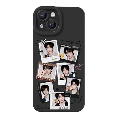 小米17pm小众iphone16适用苹果12软OPPORENO15C创意14PLUS瞳眼13ProMax手机壳拼接时代少年团ins风华为PURA90