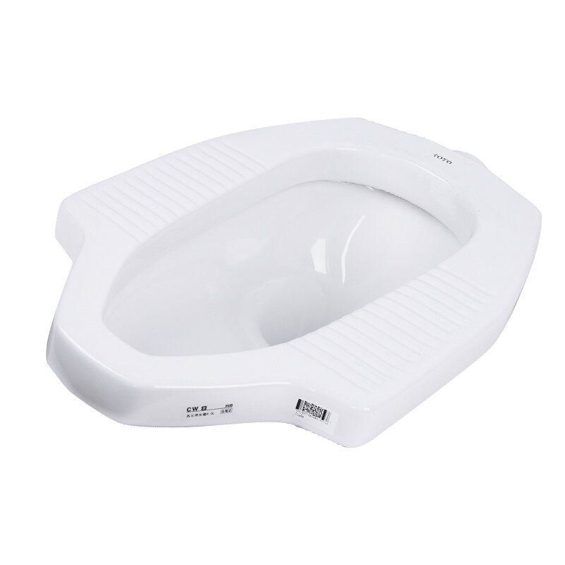 TOTO蹲便器CW8RB+DC603商场车站公共卫生间厕所家用陶瓷蹲坑(13)