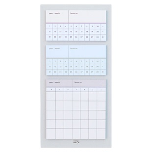 韩国ANALOGUE KEEPER简约可撕便签本留言备忘贴月周计划待办记事