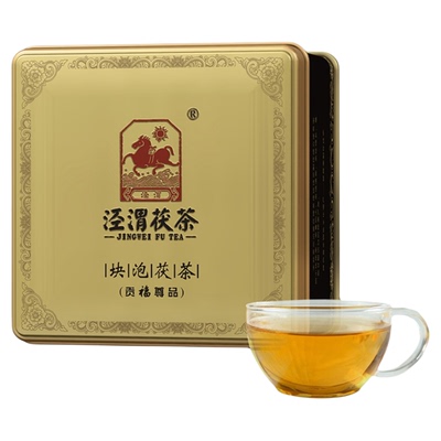 泾渭茯茶黑茶280g贡福尊品