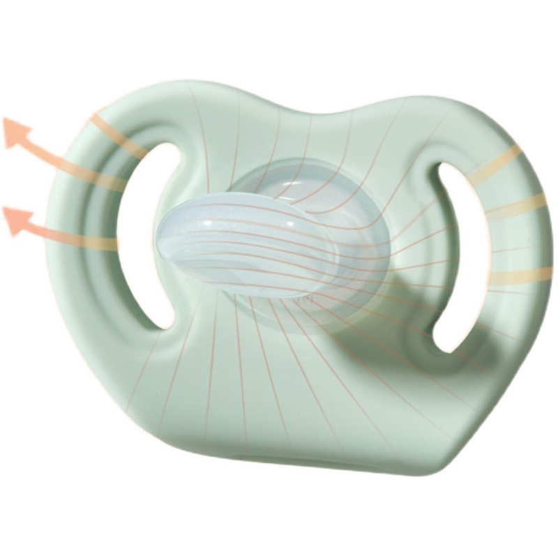 BORRN安抚奶嘴新生婴儿宝宝0-3-6个月一岁以上防胀气哄睡神器硅胶