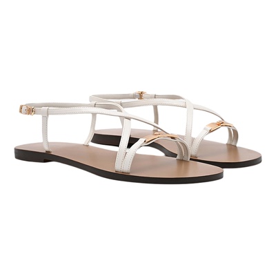 PEDRO平底细带凉鞋26春季派克系列松弛感金属扣女鞋PW1-65110101