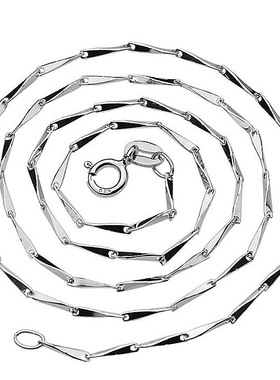 bebekitty纯银加粗瓜子链