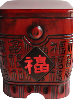 收纳木凳实用招财闺蜜结婚礼物