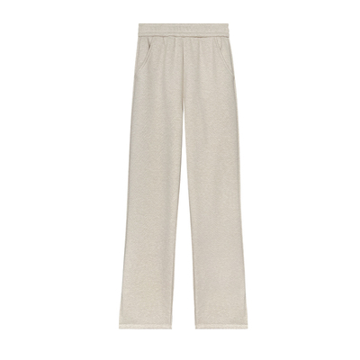 2024秋冬新款开叉加绒窄版阔腿裤