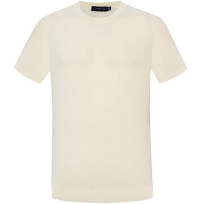 东博利尼桑蚕丝棉短袖T恤