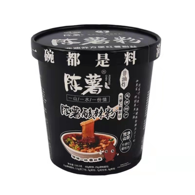 陈薯菌汤粉纯红薯粉鲜香方便速食