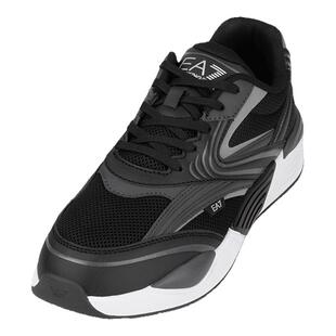 EMPORIO ARMANI阿玛尼男经典logo系带休闲运动鞋男士新款XY推选