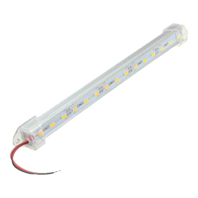 低压DC24V长条灯管机床机房灯仪器设备电井LED省照明光源灯条黄白