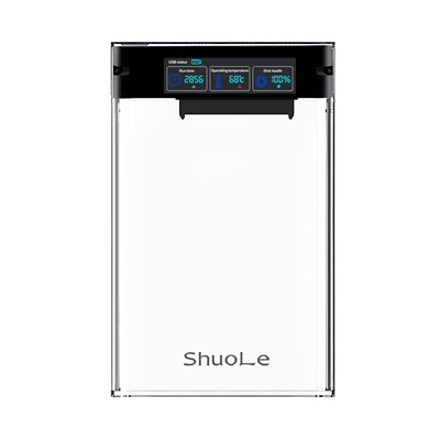 硕乐移动硬盘盒实时健康度监测