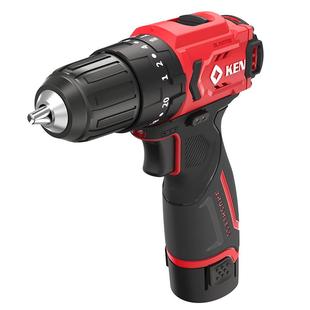 ken锐奇无刷锂电钻12V手持电动冲击钻Q12XT充电手电钻7212升级款