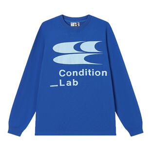 CryingCenter Condition_Lab再生棉基础联名logo长袖TEE 哭喊中心