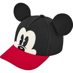 米奇IP巴拉巴拉宝宝帽子男童女童可爱鸭舌帽夏季新款棒球帽儿童潮