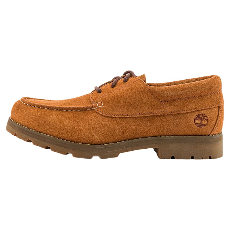 【现货】Timberland添柏岚户外休闲男鞋防泼水真皮低帮船鞋A6CBJ