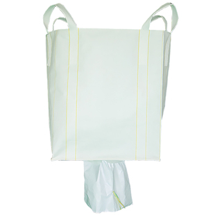 全新吨袋1吨包袋集装袋上下小口卸料口进料口粉末出料小口太空袋