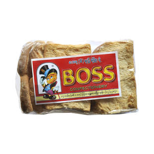 泡鲁达材料包干面包泰国网红冷饮食材代餐饼干缅甸BOSS面包干