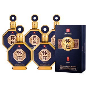 怀庄酒1983私藏9白酒53度酱香型白酒500ml*6瓶整箱礼盒装过节送礼