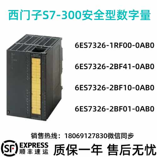 PLC 6ES7326-2BF10/2BF01/2BF41/1RF00-0AB0 S7-300安全型