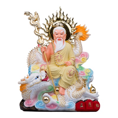 康盛树脂供奉摆件中式白龙王神像