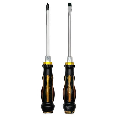 可敲击穿心螺丝刀加长加粗高硬度