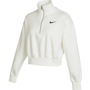 滔搏丨耐克女子休闲宽松舒适潮流时尚短款运动套头衫DQ5768-063