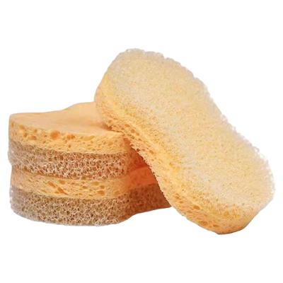 仿丝瓜络海绵擦洗碗巾双面木浆棉百洁布吸水抹布厨房专用刷锅神器