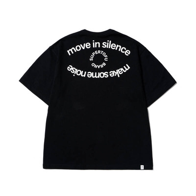 SUPERTOFU眼型图案短袖T恤