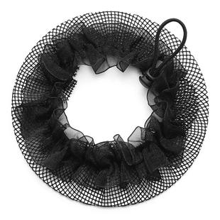 儿童头发网套头花发网舞蹈专用网兜女考级套装丸子头盘发神器头饰