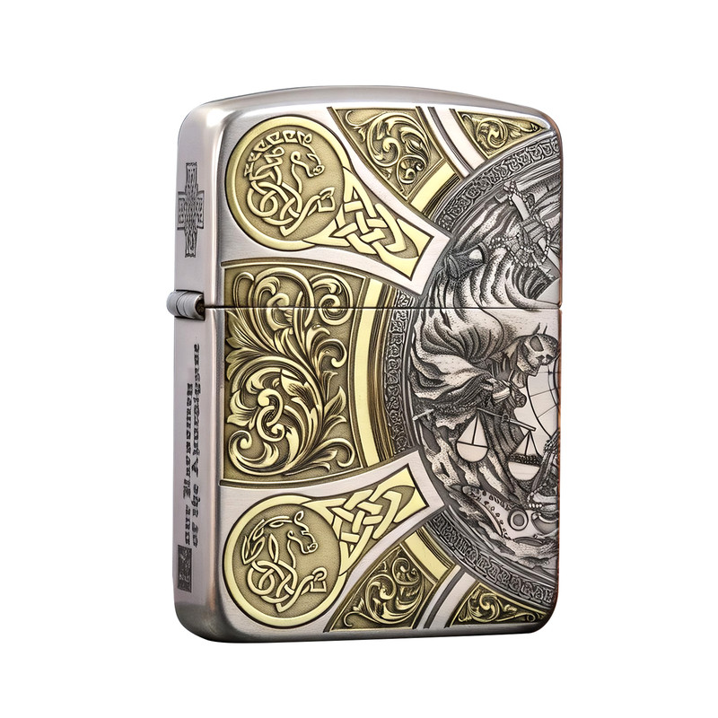 Zippo1941镀银天启四骑士男送礼