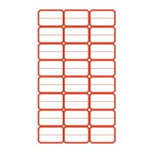 不易干胶标签贴纸自粘便签小尺寸标签纸标价格手写名字标贴长方形标记贴办公用品防水口取纸名字贴分类杯封口