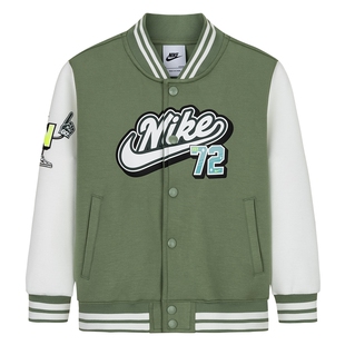 Nike儿童装男童夹克2026春秋季新款男生棒球服外套潮服NY2432108