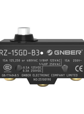 GNBER冈本微动开关RZ-15GD-B3