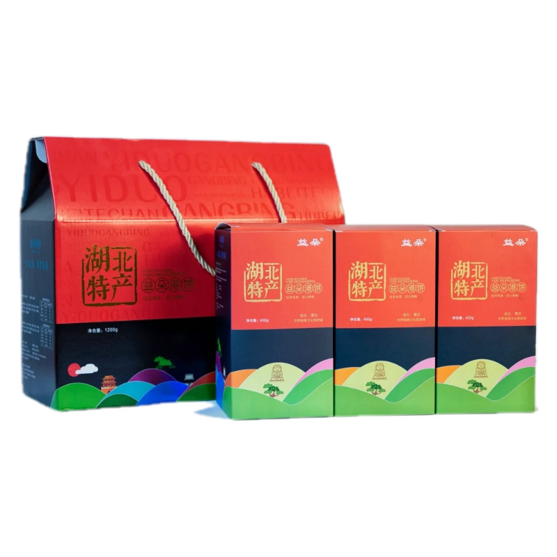 【工厂包邮】黄石益朵港饼礼盒