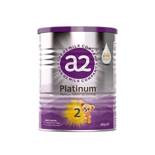 【自营】a2新升级紫白金1段婴幼儿牛奶粉0-6个月宝宝乳粉400g小罐