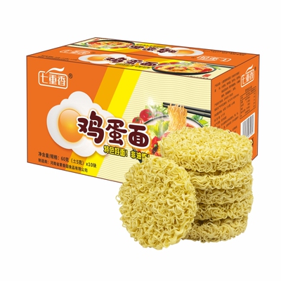 鸡蛋非油炸面条整箱|千人加购