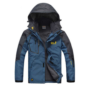新款秋冬户外男冲锋衣男三合一两件套防风水情侣加厚女保暖登山服