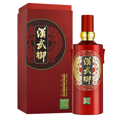 汉武御沙窖10 浓香型白酒500ml甘肃酒泉特色宴席送礼官方旗舰店