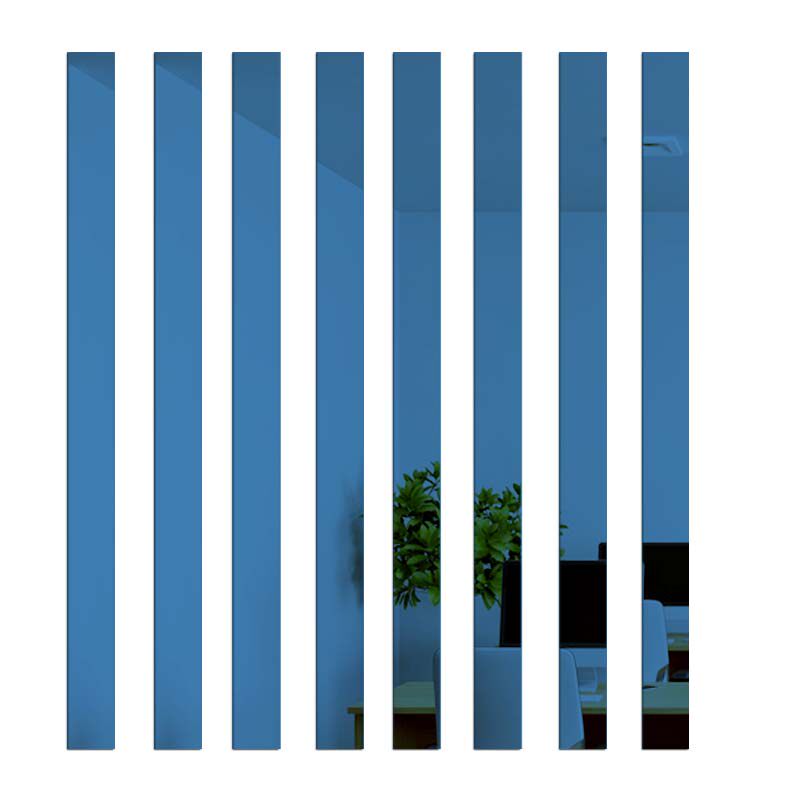亚克力吊顶3d立体长方镜面墙贴