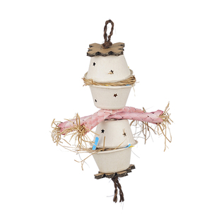 盖碗罗列串-MONZEST大嘴鸟玩具品牌（吊串啃咬益智互动天然材料）