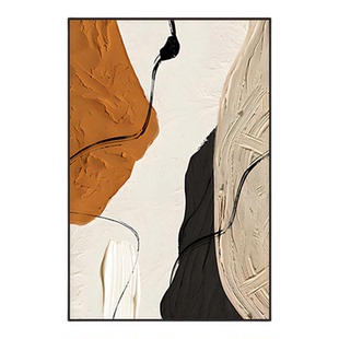 现代简约客厅喷绘装饰画意大利抽象落地画走廊玄关沙发背景墙挂画