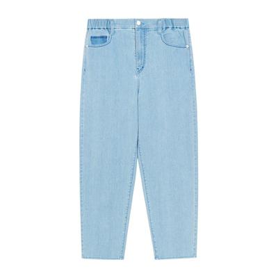 kleeklee环保棉牛仔拆洗松锥裤