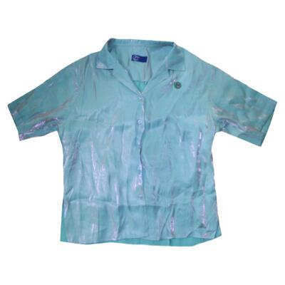 nopmob日薄西山人鱼姬原创设计感百搭上衣原创小众衬衣宽松衬衫女